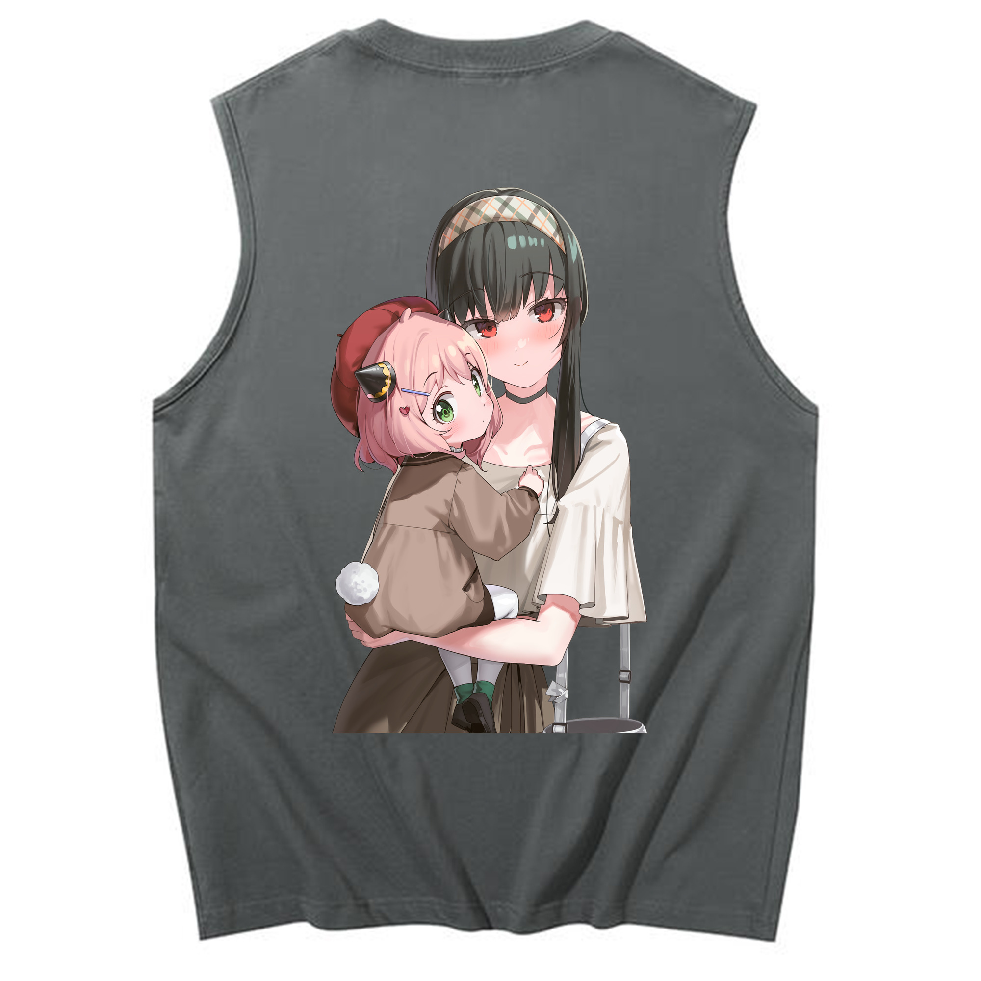 （画像用） SPY×FAMILY间谍家家酒 コットン100％タンクトップ（背面プリント）
